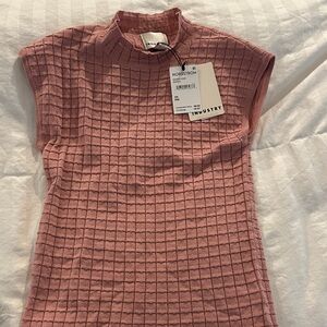 Industry Women's Pink Textured Tank Top